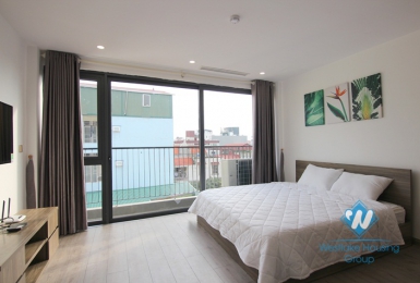 A brightly brand new and beautiful stuido for rent on Xuan Dieu, Tay Ho